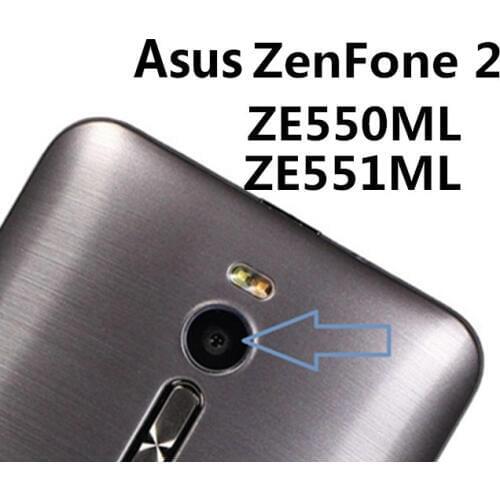2pcs/lot Coopart New Back Rear Camera lens glass relacement for Asus ZE551ML ZE550ML 4G with Sticker