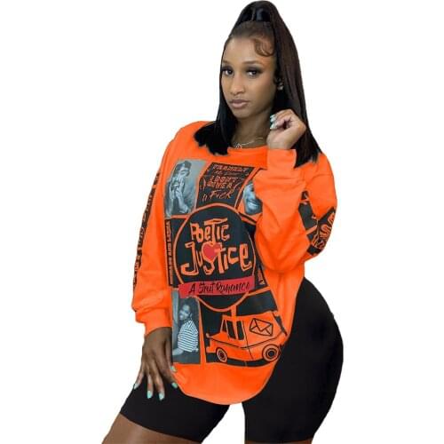 L-5XL plus size women clothing two piece set fashion trend streetwear long sleeve O-Neck top and shorts outfit Dropshipping