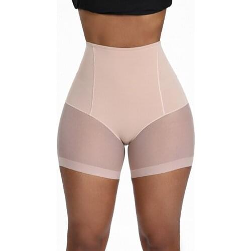 Women High Waist Slimming Panties Butt Lifter Shapewear Waist Cincher Belly Body Shapers Underwear