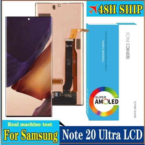 100% Original 6.9'' Display for Samsung Galaxy Note 20 Ultra N985F SM-N985F LCD Touch Screen Digitizer Repair Parts