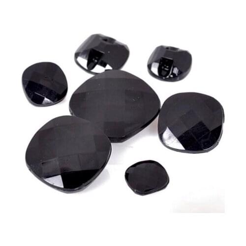 Acrylic buttons square coat buttons sweater button,25pics/lot