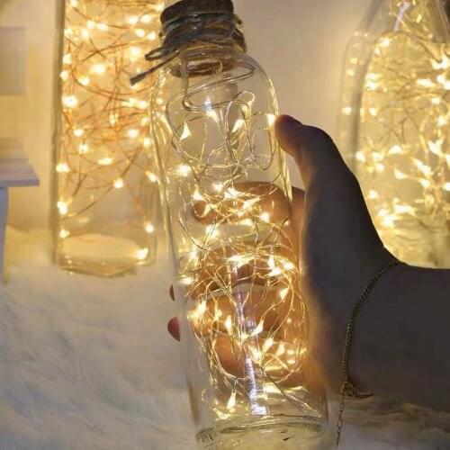 ALARDOR LED String Lights With Transparent Wire