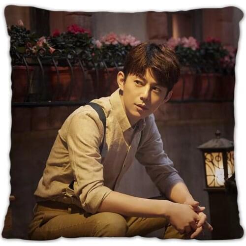 Host He Jiong Teacher Ho Pillowcase Pretty Scholar Yu Lexuan Same Paragraph Star Photo Poster Cushion Cover Star Surrounding