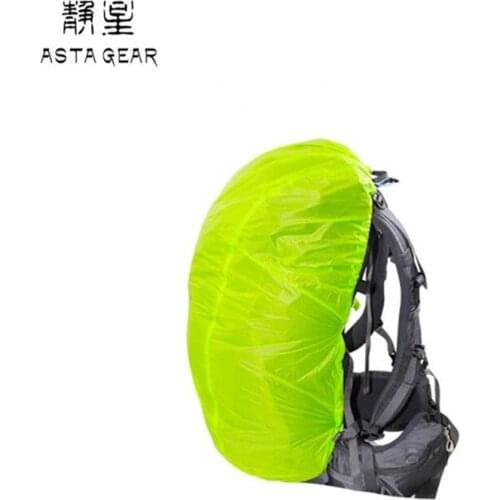 ASTA GEAR Backpack Cover Waterproof Lightweight Dustproof Bag Cover 20D Coated Silicon Mountaineering Bag Cover