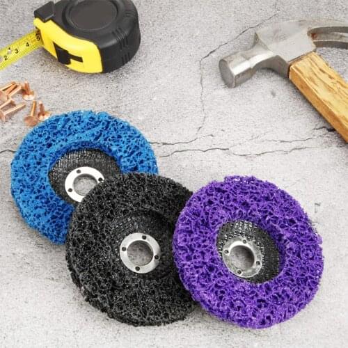 Disc Abrasive Wheel Paint Rust Removal Grinding Disc Stainless Steel Polishing Wheel for Motorcycles Durable Angle Grinder Car