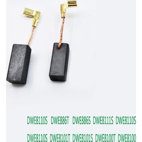 Replace Carbon Brush for DeWALT N175105 DWE8101T DWE8101S DWE8100T DWE8100 DWE8110S DWE886T DWE886S DWE8111S