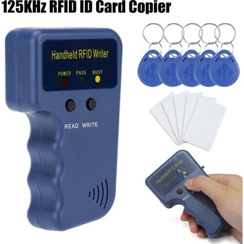 125KHz Handheld RFID Writer RFID Duplicator Copier Writer Programmer Reader ID Card Cloner & key For Home