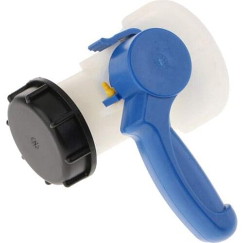 1000L IBC Tote Tank Butterfly Valve Switch Water Adapter Spatter Proof Control Valve