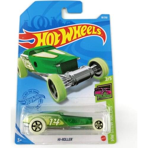 2021-18 Hot Wheels Cars HI-ROLLER 1/64 Metal Diecast Model Collection Toy Vehicles