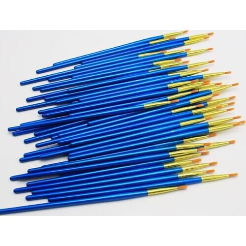 Eval 10pcs/set Fine hand-pained nylon brush hook line pen painting brush drawing art supplies tool Art watercolor painting pen