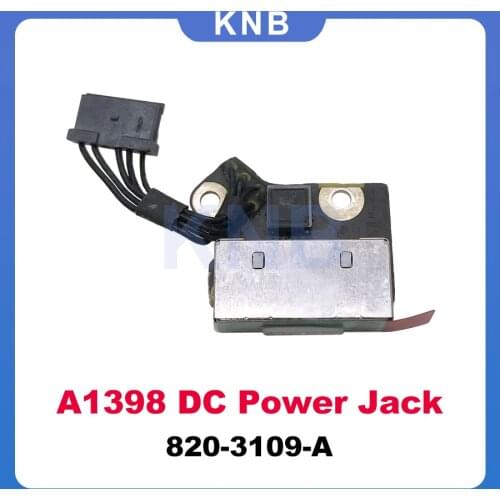 Original 820-3609-A DC-IN BOARD DC Jack Power Board Port Socket Connector For Macbook Pro Retina 15" A1398 Mid 2012-Early 2015