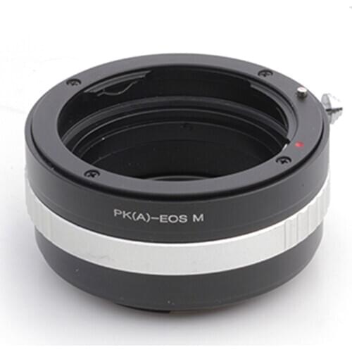 Pixco Lens Adapter Suit For Pentax A Mount DA Lens to Canon EOS M50 M100 M6 M5 M10 M3 M2 M Camera