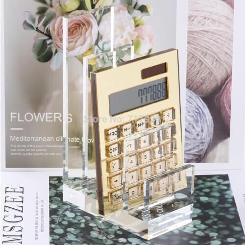 Clear Acrylic File Organizer Vertical - Sorts Flyers, Brochures, Leaflets desk kit