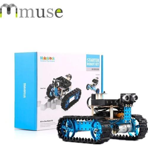 Christmas Gift Easy Programming Infrared Control 3D Printer Robots Makeblock Starter Robot Kit