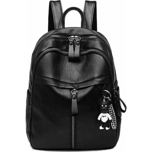 2020 New Fashion Woman Backpack High Quality Youth PU Leather Backpacks for Teenage Girls Female School Bag Hot Sale