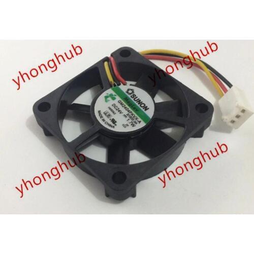 SUNON GM2404PKVX-A B1855.GN DC 24V 1.7W 3-Wire 45x45x10mm Server Cooling Fan
