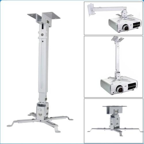 Universal Adjustable Projector Bracket Hanger Ceiling Mount Wall Holder Hanging Bracket TD96 C2 C3 M19 M20 T26HD Projector Stand