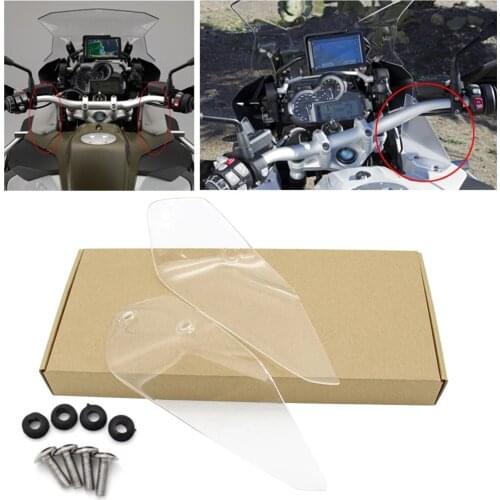 GS1200/R1200GS 13-17 Side Windshield Windscreen Wind Deflector for BMW R1200GS ADV K51 2013 2014 2015 2016 2017