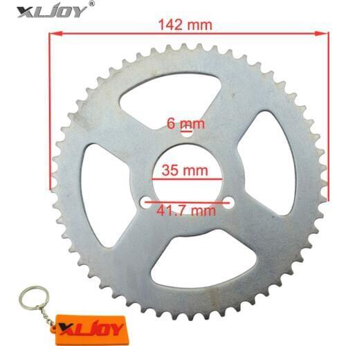 XLJOY T8F 54T Tooth 35mm Rear Chain Sprocket For 47cc 49cc MiniMoto Mini Dirt Pocket Bike Kids ATV Quad Baby Cross Bikes