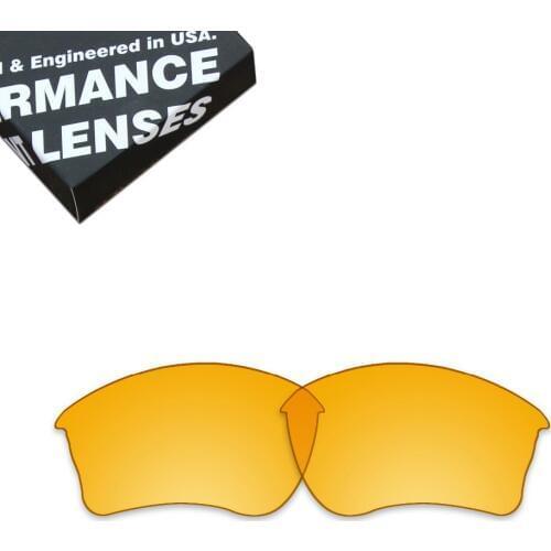 ToughAsNails Replacement Lenses for Oakley Half Jacket XL Sunglasses Clear Yellow Color (Lens Only)