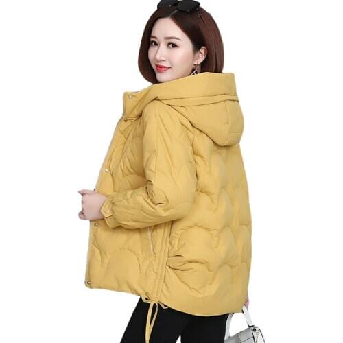 2020 New Winter Jacket Women Parkas Thicken Warm Cotton Padded Jackets Parka Female Jacket Loose Hooded Coats Casual Outerwear