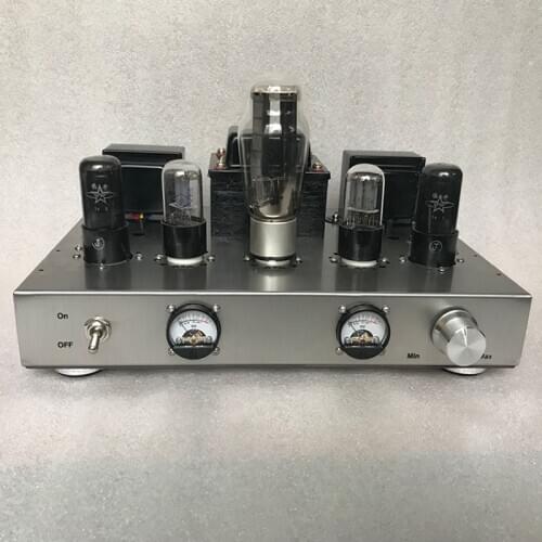 6p6p tube power amplifier 5881A tube power amplifier, class A amp amp upgrade el34, Input sensitivity: 500mv-2000mv,power 4W*2