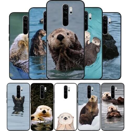 Enhydra lutris Phone Case For Xiaomi Redmi note 9 8 7 6 5 4 Pro S for redmi 4A 4X 5 Plus 5A 7A Cover