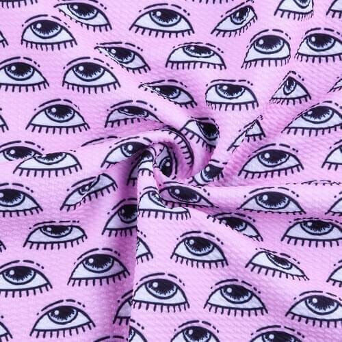 Diy eye pattern bullet texture Liverpool home textile sewing printing patchwork polyester fabric patch 50 * 145cm/piece