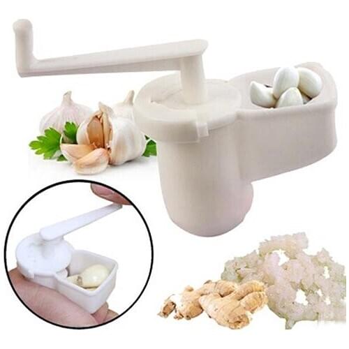 Kitchen Helper Handle Garlic Ginger Shredder Cutter Chopper Presser Tool Gadgets