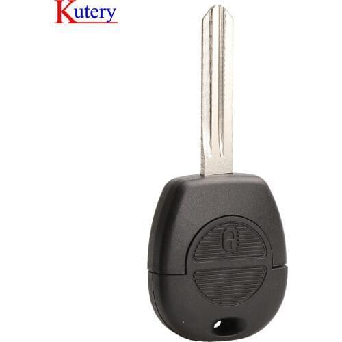 Kutery 5/10/20/30pcs Replacement Remote Key Cover Case FOB 2 Buttons For Nissan Micra Almera Primera X-Trail