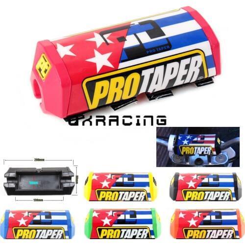 Pro Taper Handlebar Bar Pad Fat Bar Pad Chest Protector Cross Bar Fit 1-1/8 Handle Bar Motorcycle Dirt Bike Pit Bike