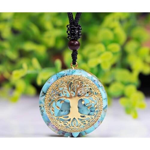 Orgonite Chakra Energy Web Tree Of Life Orgone Generator Balancing Positive Energy Harmony Luck Yoga Meditation