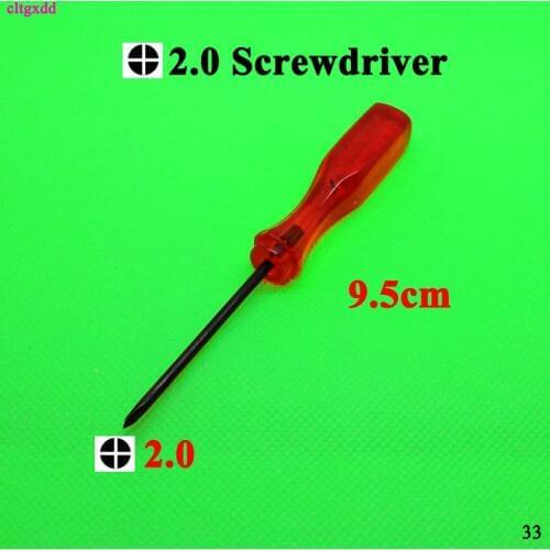 Cltgxdd 2.0 Phillips 2.0 Y Tip Triwing Screwdriver Screw Driver Repair Tool for Nintendo Wii DS Lite Game Cube Game boy