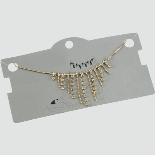 Luxury Dangle Cubic Zirconia Anklet