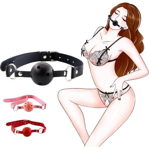 Sexual oral ball binding bondage alternative oral plug toy bondage strap adult products Gay Sexo Pareja Sex Games
