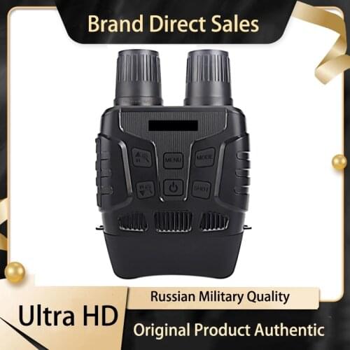 Thermal Imager Night Vision Binoculars Telescope Zoom Full HD High magnification Infrared 400 Meters View for Outdoor Camping