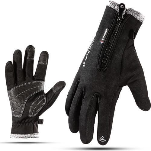 Waterproof Fleece Thermal Ski Gloves Winter Snowboard Gloves Snow Motorcycle Skiing Gloves Sportswear Audlt Kids Gloves