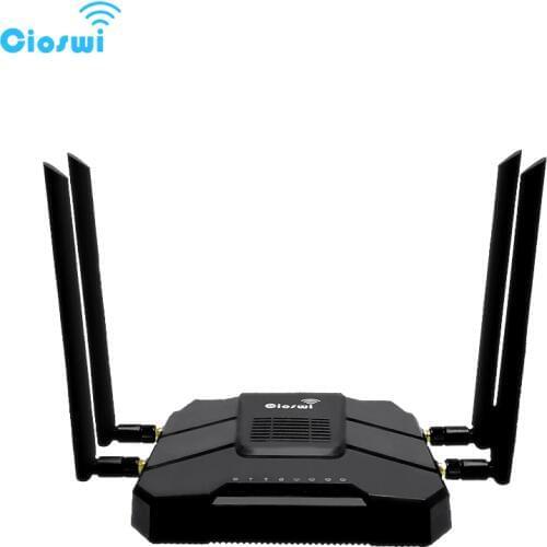 Gigabit openWRT WiFi Router With SIM Card Slot 1200Mbps 2.4G/5GHz 256MB Dual Band 4G LTE 3G Modem Router Wireless Repeater