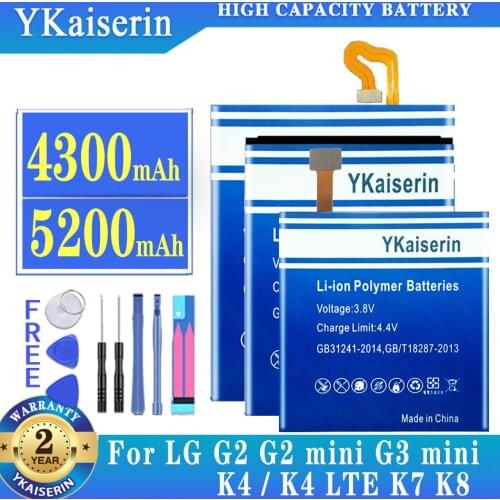 Аккумуляторы для телефонов LG K8 YKaiserin China At AliExpress