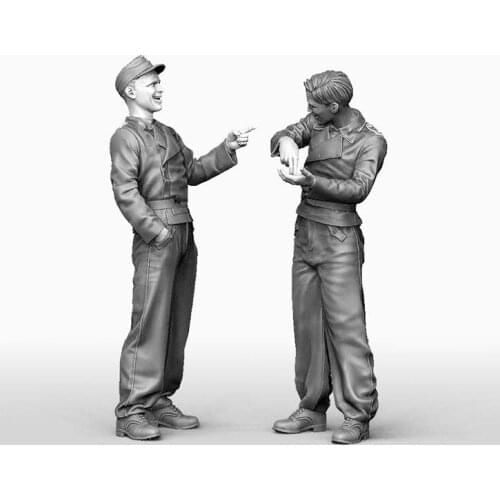 1/35 Resin Figure Model Kit Unassambled Unpainted 1002