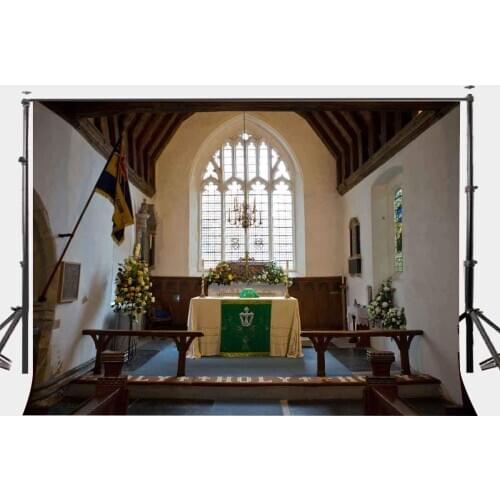 150x220cm Church Photography Backdrop White Wall Background Prayer Place Photography Background Studio Props
