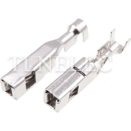 2.8 Series Big Pins DJ627-2.8A Crimp Wire Terminal Automotive Contacts Splice Cable Famale Terminal For Automotive Connector