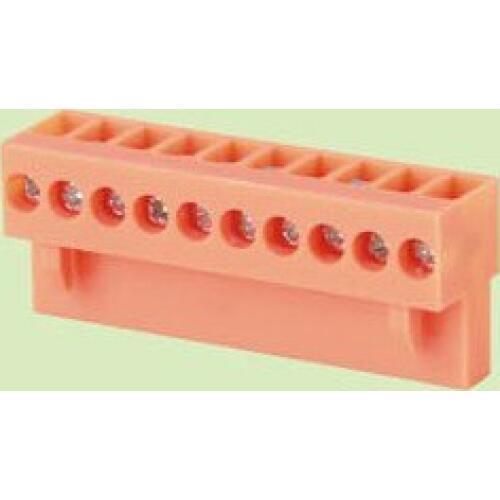 200PCS HT396 HT396K + HT396R 8Pin 3.96mm Right Angle Plug-in Screw Terminal Block ROHS