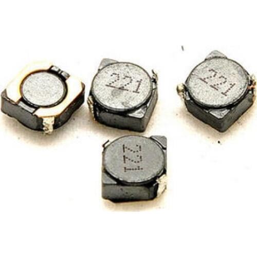 50pcs/LOT Inductance SMD power inductors 4D28 (4.7 * 4.7 * 3mm) 220UH word mark 221