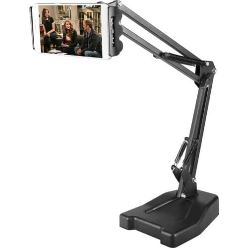 A- line Stable Stand Table Multi-angle Long Arm Phone Tablet Holder