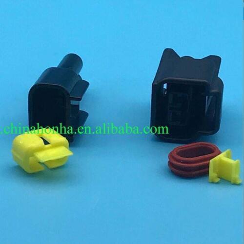 Free shipping 10/20/50/100 pcs/lots FW-C-2F-B FW-C-2M-B 2 Pin Ignition Coil Wire Harness Waterproof Connector for Furukawa Focus