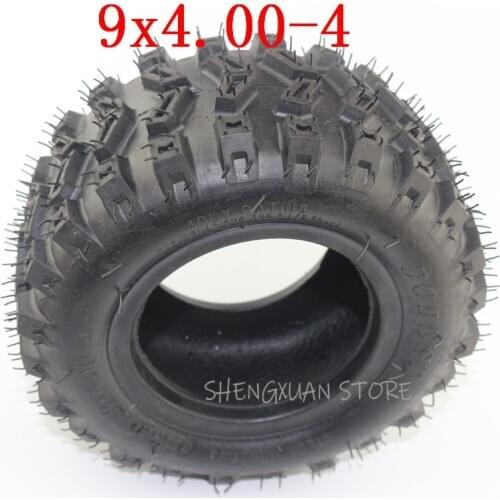 Free shipping 9X4.00-4 Vacuum Tire Electric Scooter Wear-Resistant Road Tyre Off-road Tyre Beach Tyre