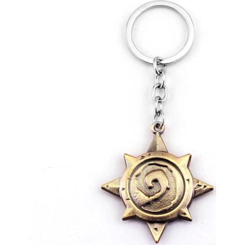 Movie Slag Legend Design Version Of The Furnace Stone Pendants Keyring Key chains Llaveros