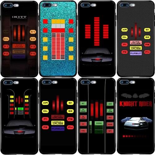 Cover Case for iPhone 5 5s SE 2020 6 6S 7 8 XS XR 11 12 Oneplus 3 5T 6T 7T Pro Max Plus Knight Rider KITT Car Dashboard Graphic