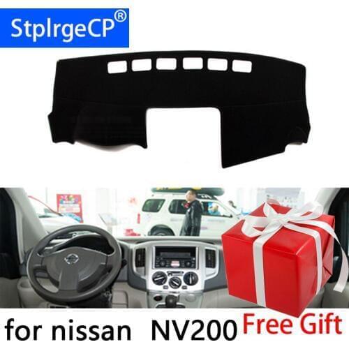 For Nissan NV200 Vanette Evalia 2010-16 dashboard mat Protective pad Shade Cushion Pad interior sticker car styling accessories
